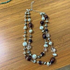 lia sophie wooden bead necklace